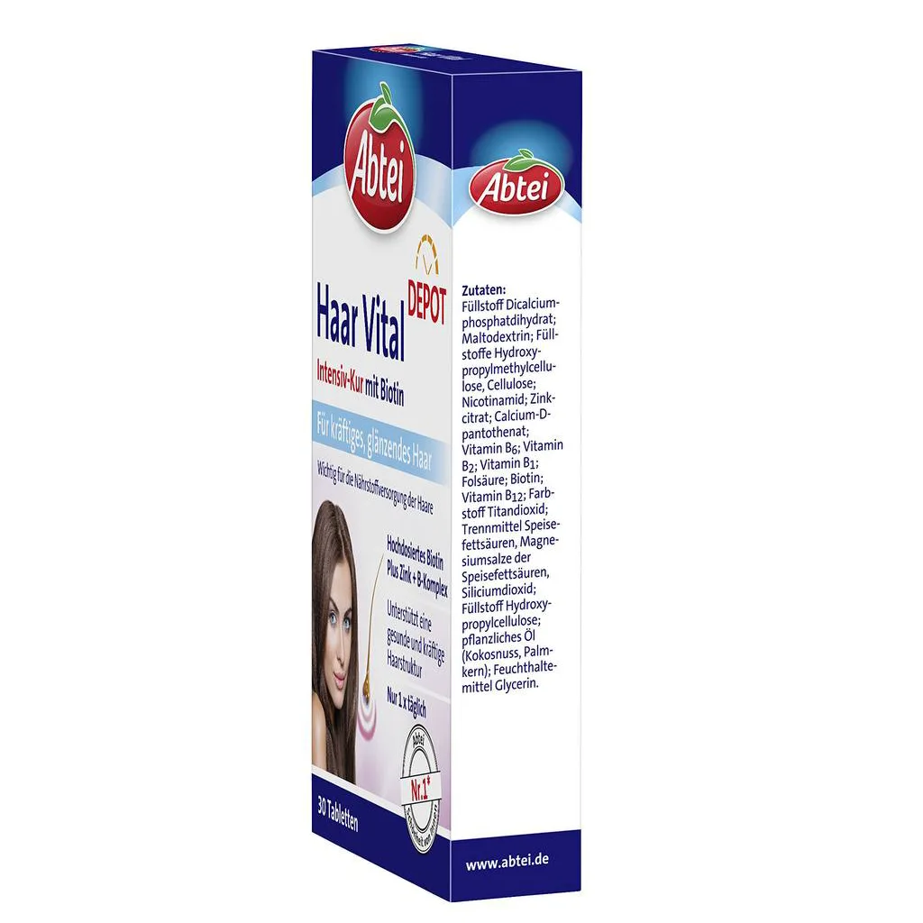 قرص بیوتین ابتای 30 عددی (اورجینال آلمان) - Image 2